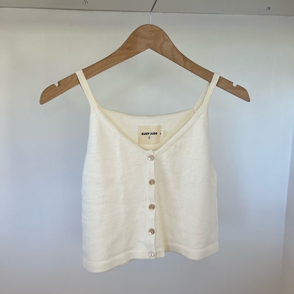 Rudy Jude - Adult Knit Tank - in color Natural - NWT - Picture 1 of 4